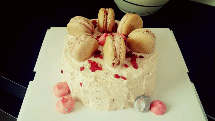 法式乡村风草莓蛋糕