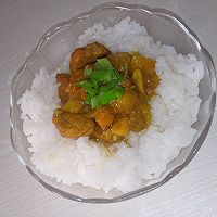 椰浆咖喱猪肉浇饭—雄鸡标试用菜谱一的做法图解13