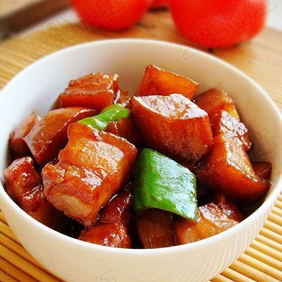 杏鲍菇烧肉  