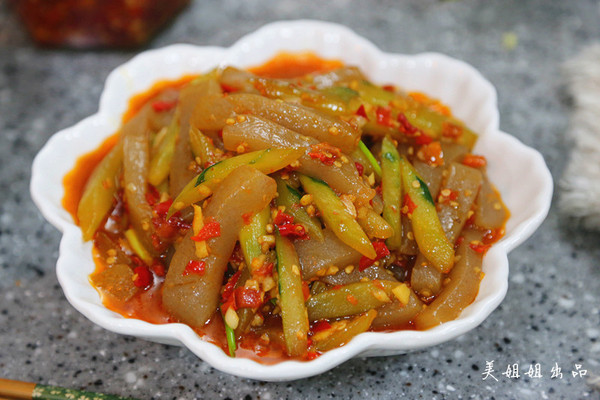 剁椒炒魔芋豆腐