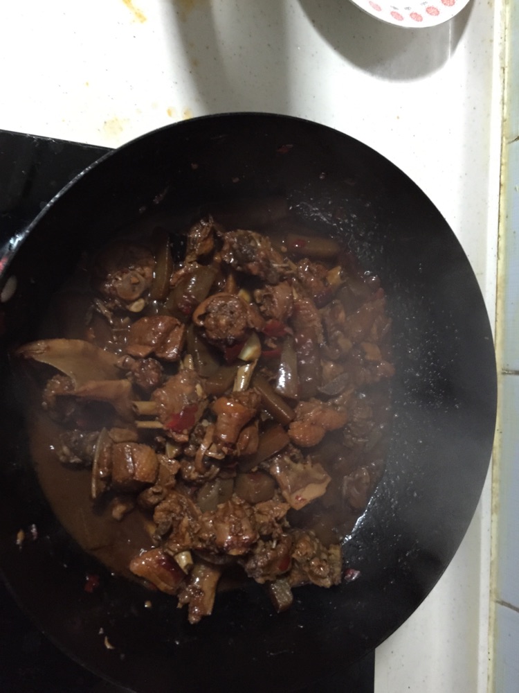魔芋烧鸭肉（川味）的做法图解3