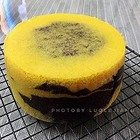 斑马纹黑米小米蒸糕的做法图解11