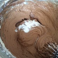 巧克力无油无水麦芬蛋糕（正宗减肥蛋糕）的做法图解6