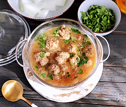 冬瓜肉丸汤的做法