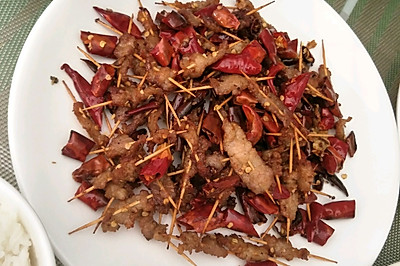椒盐牙签肉