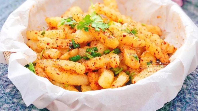 香辣狼牙小土豆