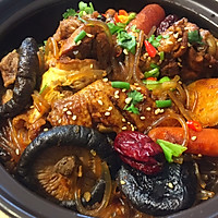鸡腿鸡翅香菇粉条煲的做法图解6