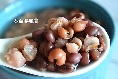 祛湿健脾红豆薏米粥（低碳环保的保温杯做法）
