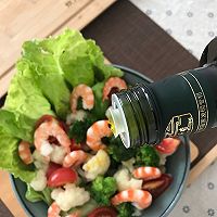 花菜虾仁沙拉#丘比沙拉汁#的做法图解4