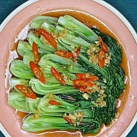 小油菜这样做，好吃又减肥的做法图解4