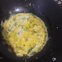 菠菜鸡蛋饼的做法图解4