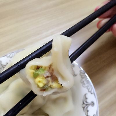 香菇芹菜香干饺子