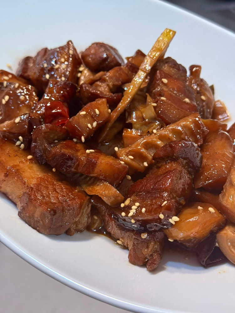 春笋红烧肉的做法