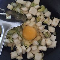 鸡蛋炒馒头的做法图解6