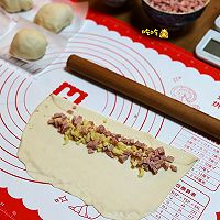 午餐肉芝士贝果的做法图解7