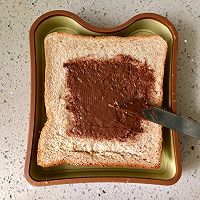 快手巧克力香蕉口袋三明治#10分钟早餐大挑战#的做法图解3