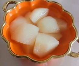 蒸梨水的做法