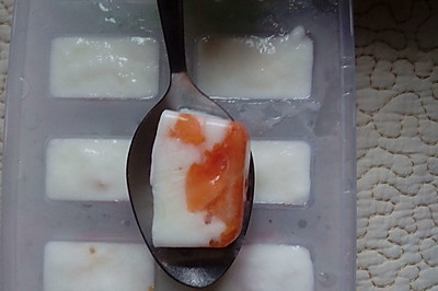 酸奶木瓜冰格超简单