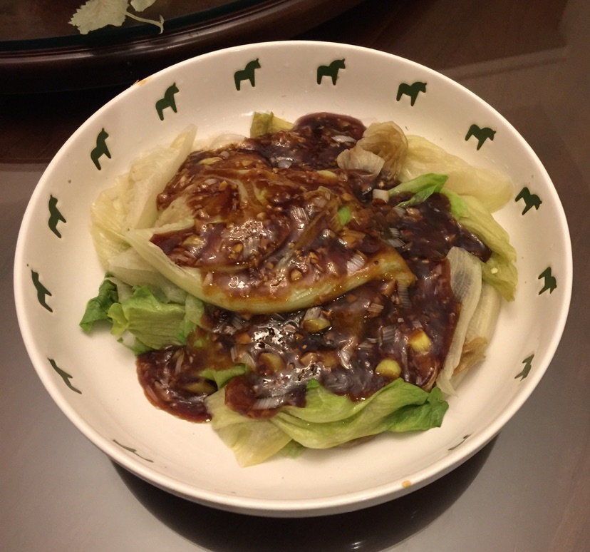 蚝油生菜的做法图解5