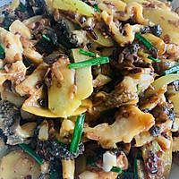 酒糟爆炒牛毛肚的做法图解4