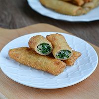 #寻味外婆乡传承春日宴#猪肉荠菜春卷的做法图解14