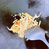 #时令蔬菜最养人#茶树菇炒豆干的做法图解5