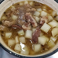 萝卜炖牛腩（荤汤版）#春天肉菜这样吃#的做法图解8