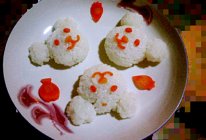 小熊米饭的做法