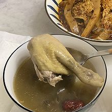 松蘑煲鸡汤