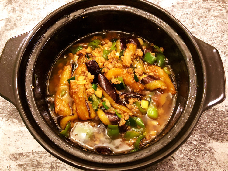 砂锅茄子煲的做法