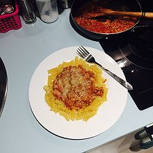 芝士肉酱意粉