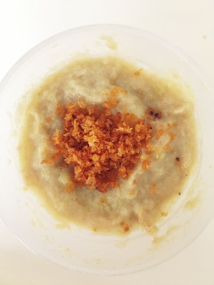 宝宝辅食：河虾小白菜泥（适用于八个月以上的宝宝）的做法