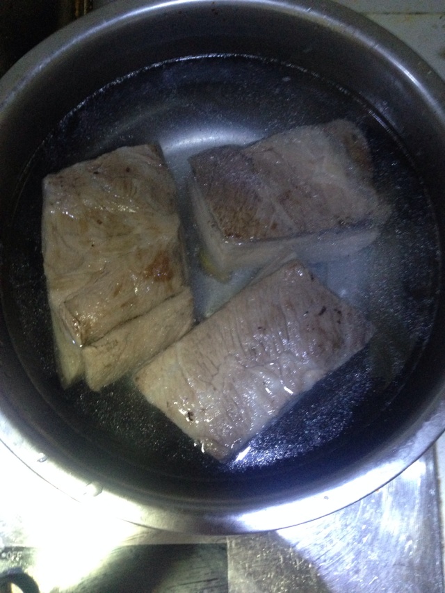 梅菜扣肉的做法图解4