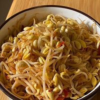 豆芽炒粉条的做法图解6