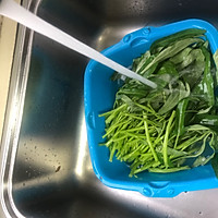 蒜泥空心菜的做法图解2