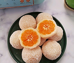 糯叽叽好吃到爆的砂糖橘水果大福的做法