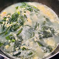 暖胃减肥美汤❤️裙带菜虾米豆腐汤的做法图解11