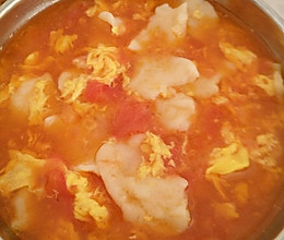 西红柿面片汤的做法