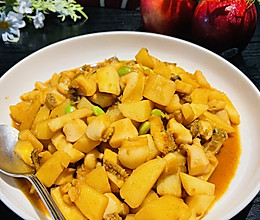 #皇后红玫瑰花式做法#红玫瑰丁丁下饭菜的做法