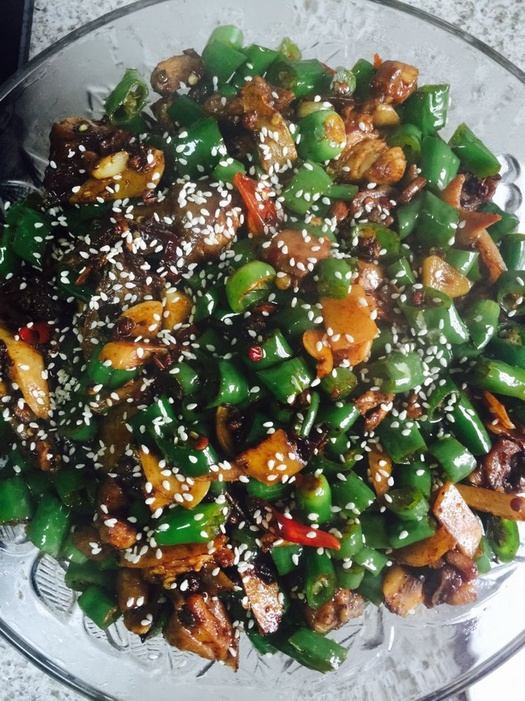 青椒小煎鸡的做法