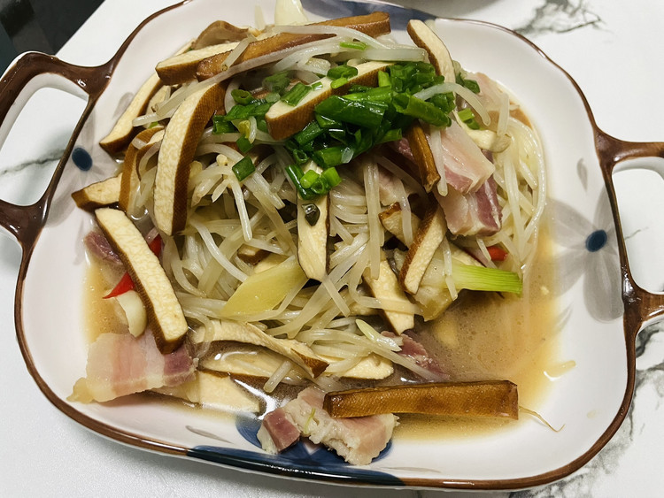 香干豆芽的做法