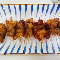【孕妇食谱】牙签鸡肉串，可烤可炸，外焦里嫩，人间美味！的做法图解8