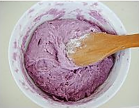 紫薯发糕 的做法图解2