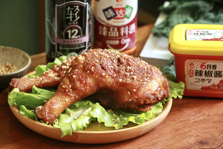 丰富餐桌味 |巨香巨好吃【油炸香辣大鸡腿】的做法