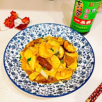 #东古家味美食#东古酱油炒年糕的做法图解1