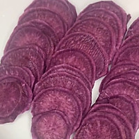 山药紫薯饼的做法图解1