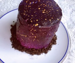 #用创意喝彩黄油百年#星空蛋糕的做法