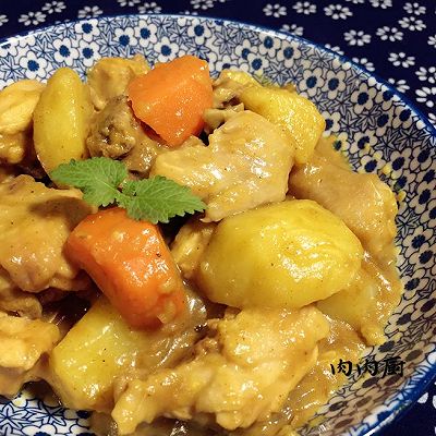 泰式土豆咖喱鸡#肉肉厨