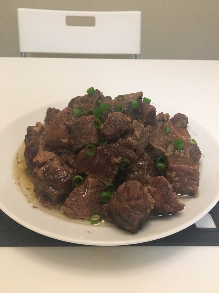 香炖牛肉 高压锅版 懒人版的做法