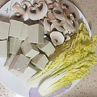 娃娃菜豆腐汤的做法图解4